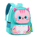 Waterproof Cartoon Animal Kids Schoolbag Lightweight Kindergarten Backpack