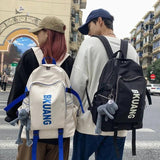 Large Waterproof Nylon Backpack for Travel College Men's School