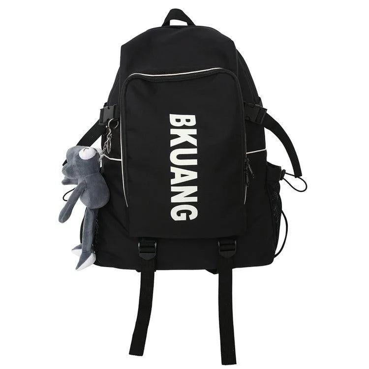 Large Waterproof Nylon Backpack for Travel College Men's School