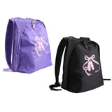 Kids Girls Ballet Backpack Dance Bag Toe Shoes Embroidered Shoulder Bag