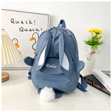 Rabbit Shape Backpack Kids Bags for Girls Boys School Bag