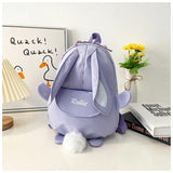 Rabbit Shape Backpack Kids Bags for Girls Boys School Bag