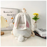 Rabbit Shape Backpack Kids Bags for Girls Boys School Bag