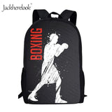 JUDO School Bags For Boys Girls 3D Karate/Taekwondo Kids School Supplies