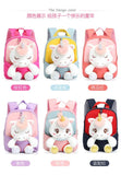 3D Unicorn Plush Toy Children Backpack - Kindergarten School Bags