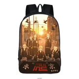 16-Inch Anime Backpacks For Kids Tokyo Revengers School Bag