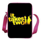 It Take Two Shoulder Bag Casual Messenger Bag Teen CrossBody Rucksack Boy Girl
