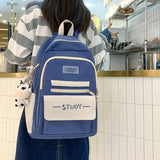 Waterproof Girls College School Backpack for Teenage Travel