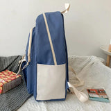 Waterproof Girls College School Backpack for Teenage Travel