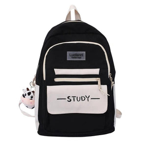 Waterproof Girls College School Backpack for Teenage Travel