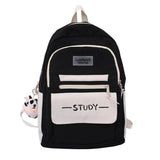 Waterproof Girls College School Backpack for Teenage Travel