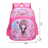 Kids Flower Girl Backpack for School
