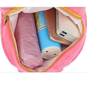 3D Baby Doll Plush Children Backpack Kindergarten