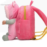 3D Baby Doll Plush Children Backpack Kindergarten