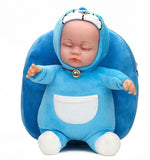 3D Baby Doll Plush Children Backpack Kindergarten
