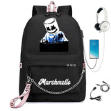 Woman Usb Charging School Bag School Bags For Girls Canvas Backpack