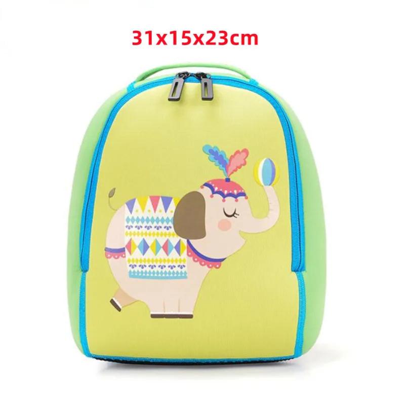 3D Cartoon Kids Backpack Boys Girls School Bags