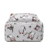 Kids Cartoon Cat Unicorn School Backpack for Girls