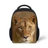 Lion Printing Kids Schoolbag Mini Kindergarten Bag