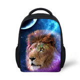 Lion Printing Kids Schoolbag Mini Kindergarten Bag