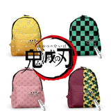 Anime Demon Slayer Tanjirou Cosplay Backpack Oxford Shoulder Bag