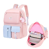 Kids School Backpack Bookbag Travel Daypack with Pendant