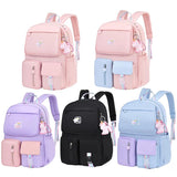 Kids School Backpack Bookbag Travel Daypack with Pendant