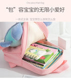 3D Crab Plush Toy Children Backpack, Kindergarten School Bag, 10 Inch Kids Boo