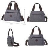 Large Pocket Casual Tote Women's Handbags Shoulder Handbags Canvas Capacity Bags