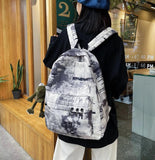 College Students Schoolbag Female Tide Large Capacity Backpack