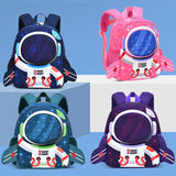 Astronaut Kids Backpack Kindergarten School Bag Boys Girls Baby Mochila