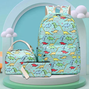 Primary School Students Backpack Lunch Pen Bag