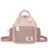 2022 Cute Mini Schoolbag for Young Female Students, Waterproof Nylon Travel