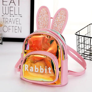 Rabbit Kids Mini Backpack Girls School Bags Kindergarten Baby Toddler