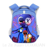 Rainbow Students Schoolbag Primary Middle School Boys Girls Backpack