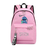 Stitch Backpack for Teenager School Bag Baby Cartoon Backpack