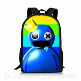 Kids Rainbow Backpack Printed Children School Bags Pattern Kids Bookbags
