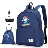 Primary School Backpacks Boys Book Bags Waterproof Schoolbags
