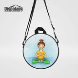 Yoga Girl Small Round Bag for Children