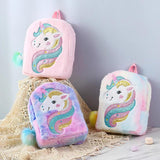 Unicorn Children Princess School Bag Cartoon Kindergarten Schoolbags
