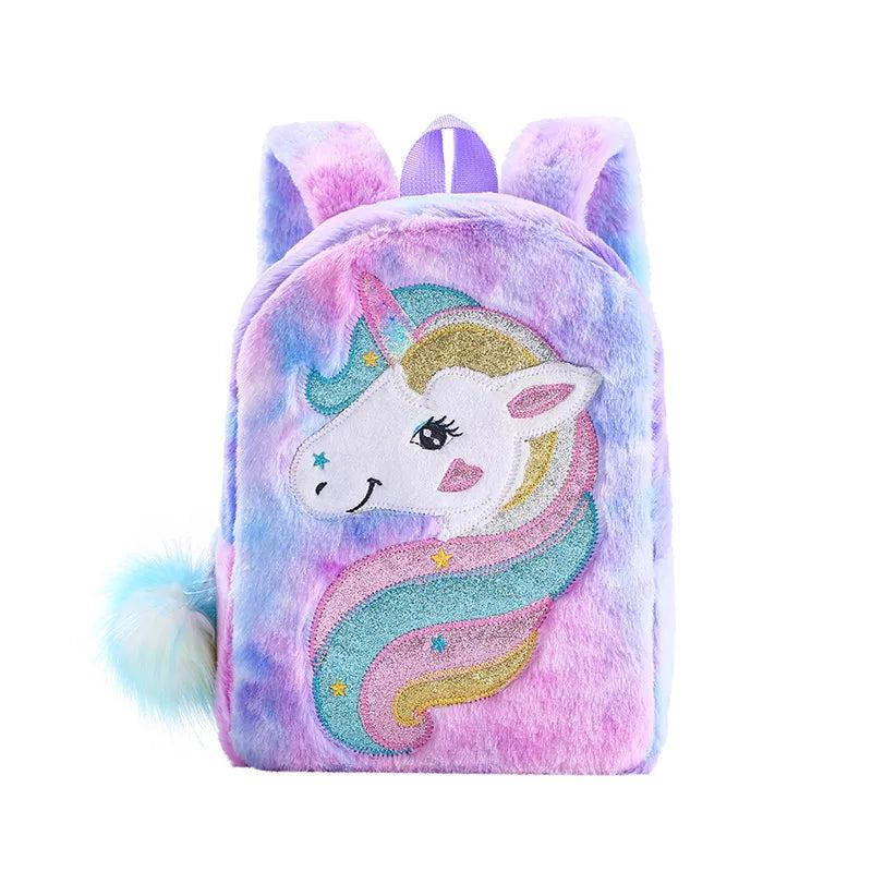 Unicorn Children Princess School Bag Cartoon Kindergarten Schoolbags