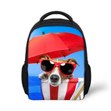 Shark Dolphin Prints Backpack Children School Bags Boys Girl Animal Schoolba