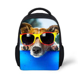 Shark Dolphin Prints Backpack Children School Bags Boys Girl Animal Schoolba