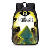 13in Little Nightmares School Bag For Boys Girls Games Mochila