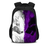 Wolf School Backpack for Teens Boys Girls Kids Book Bags Mochila Escolar