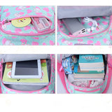 Girls Waterproof Cartoon Backpack Kids Book Bag