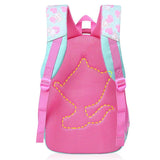 Girls Waterproof Cartoon Backpack Kids Book Bag
