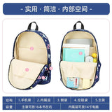 Boys Rocket Space Elementary School Bag Multi-Pocket Bookbag