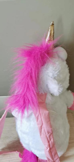 Unicorn Backpack Plush Toy for Girls