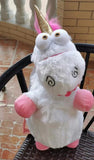 Unicorn Backpack Plush Toy for Girls